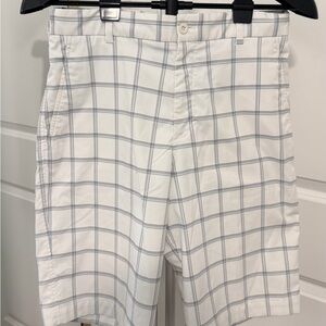 Nike Golf Dri-FIT Performance Shorts Men’s Medium Plaid Athletic Golf Shorts
